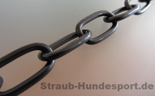 Kettenhalsband aus dem Material brünierter Edelstahl